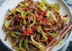 Mutton Slice Pickled Chilly — Chinese dish at Pokhara Chinese Restaurant